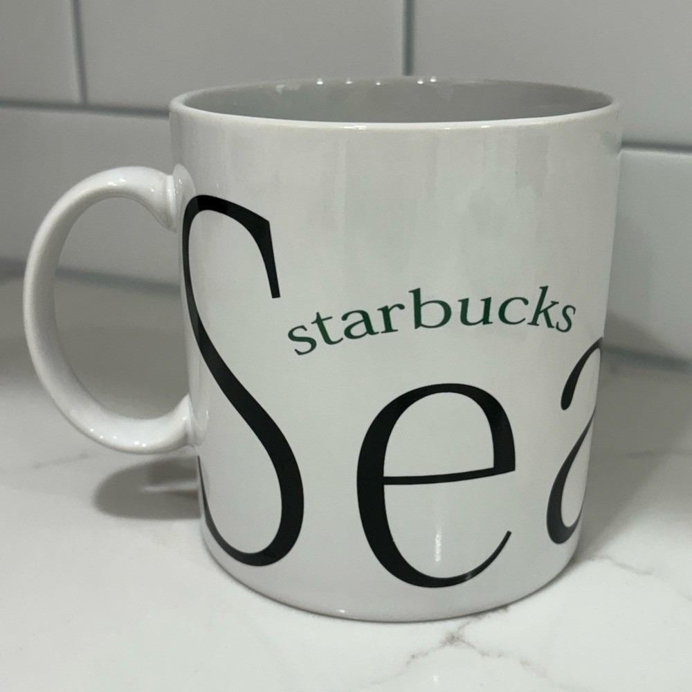 Starbucks 1994 Seattle City Mug Space Needle Vintage Thailand Collector